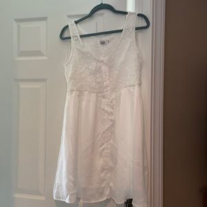 White dress size small